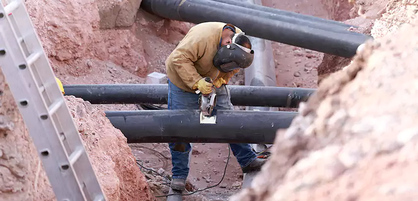 Cast Iron Sewer Pipe Replacement in Ives Estates