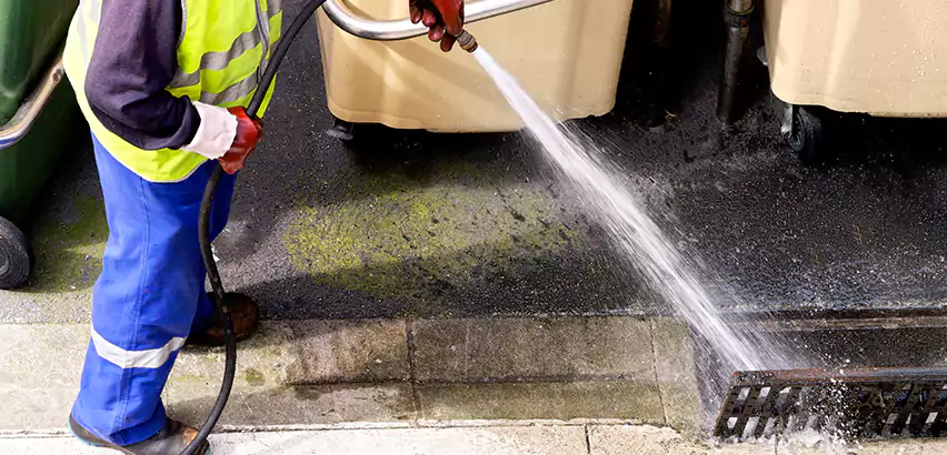 Storm Drain Jetting in Ives Estates
