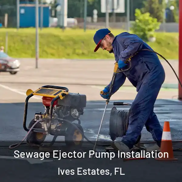  Sewage Ejector Pump Installation Ives Estates, FL