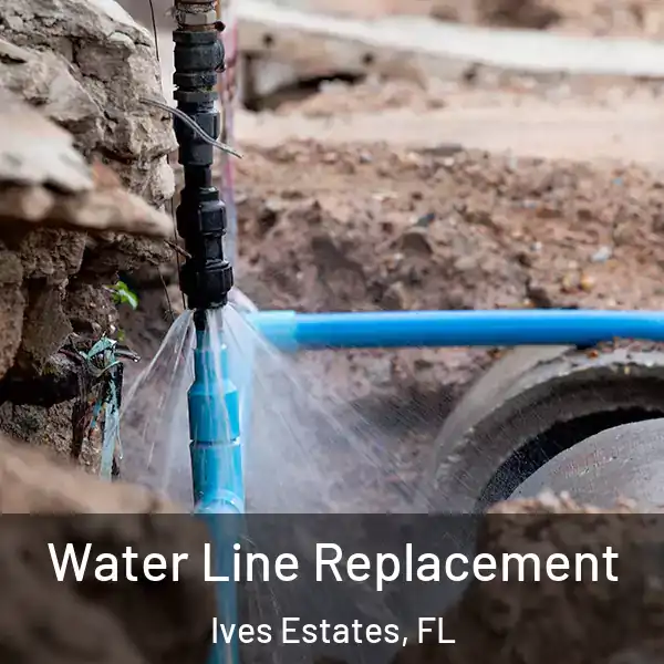  Water Line Replacement Ives Estates, FL